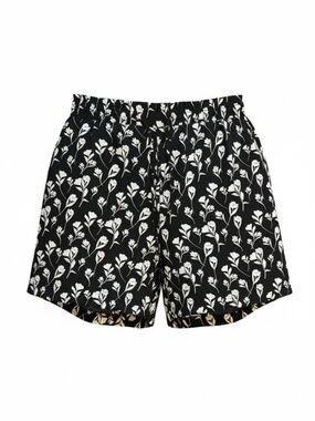 Simply Vera Vera Wang Black & White Floral Shorts – Size M